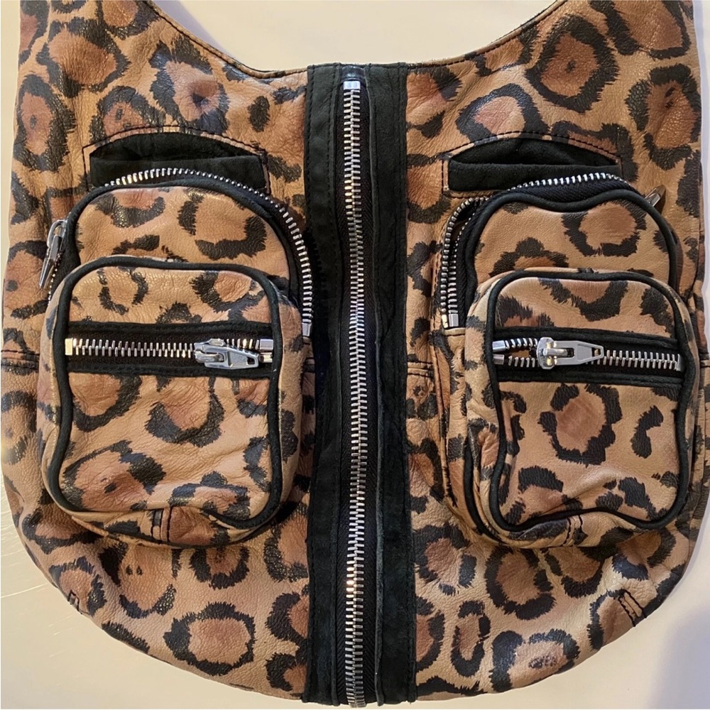 Alexander Wang Donna Leopard Print Bag